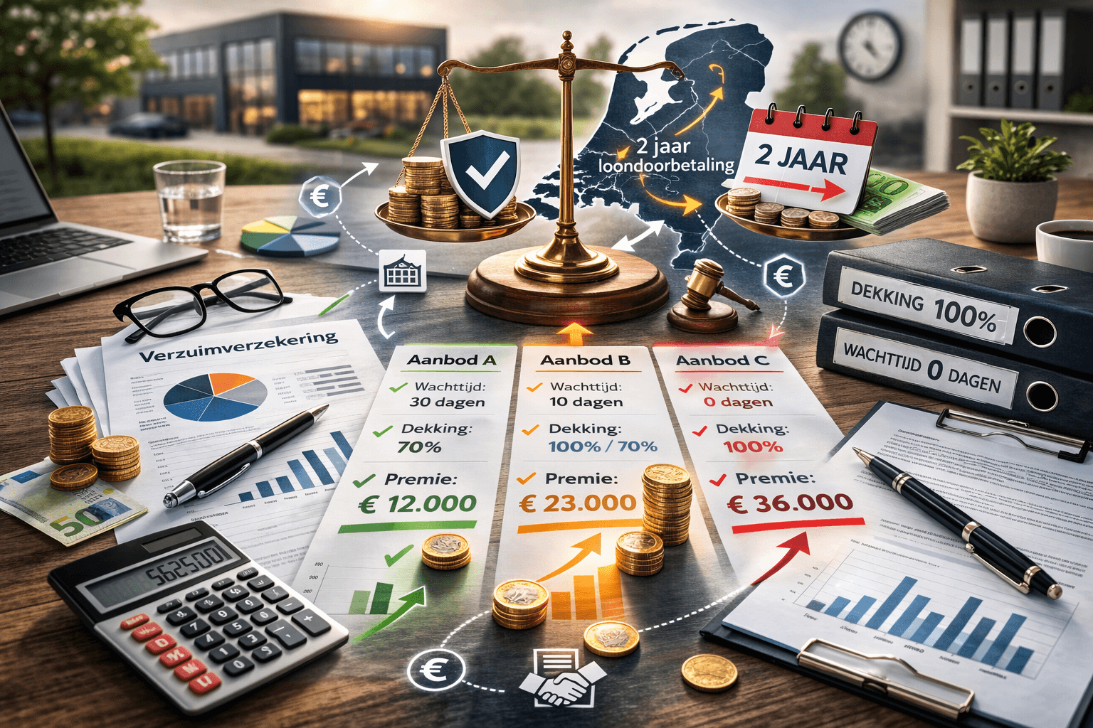 Verzuimverzekering verschillen